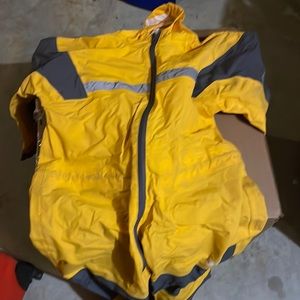 Boys one piece oaki rain suit